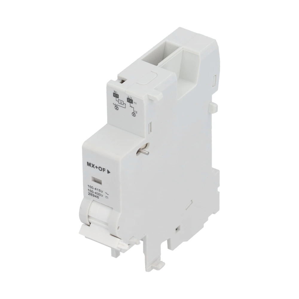 Circuit Breaker Alarm C65 MX+OF Accurate Waterproof Shunt Auxiliary Circuit Breaker Release(AC DC100V-430V )