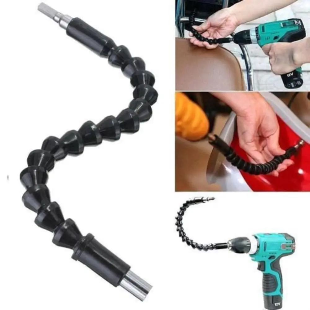 200/250/300mm Flexible Shaft Screwdriver Bit Electric Drill Screwdriver Cardan Shaft Extension Rod