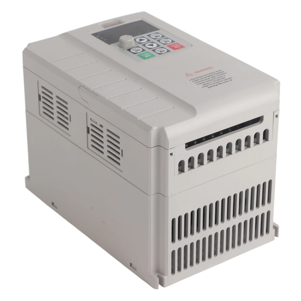 Frequency Converter 3‑Phase Motor Speed Control Inverter Input 380V Output 4KW