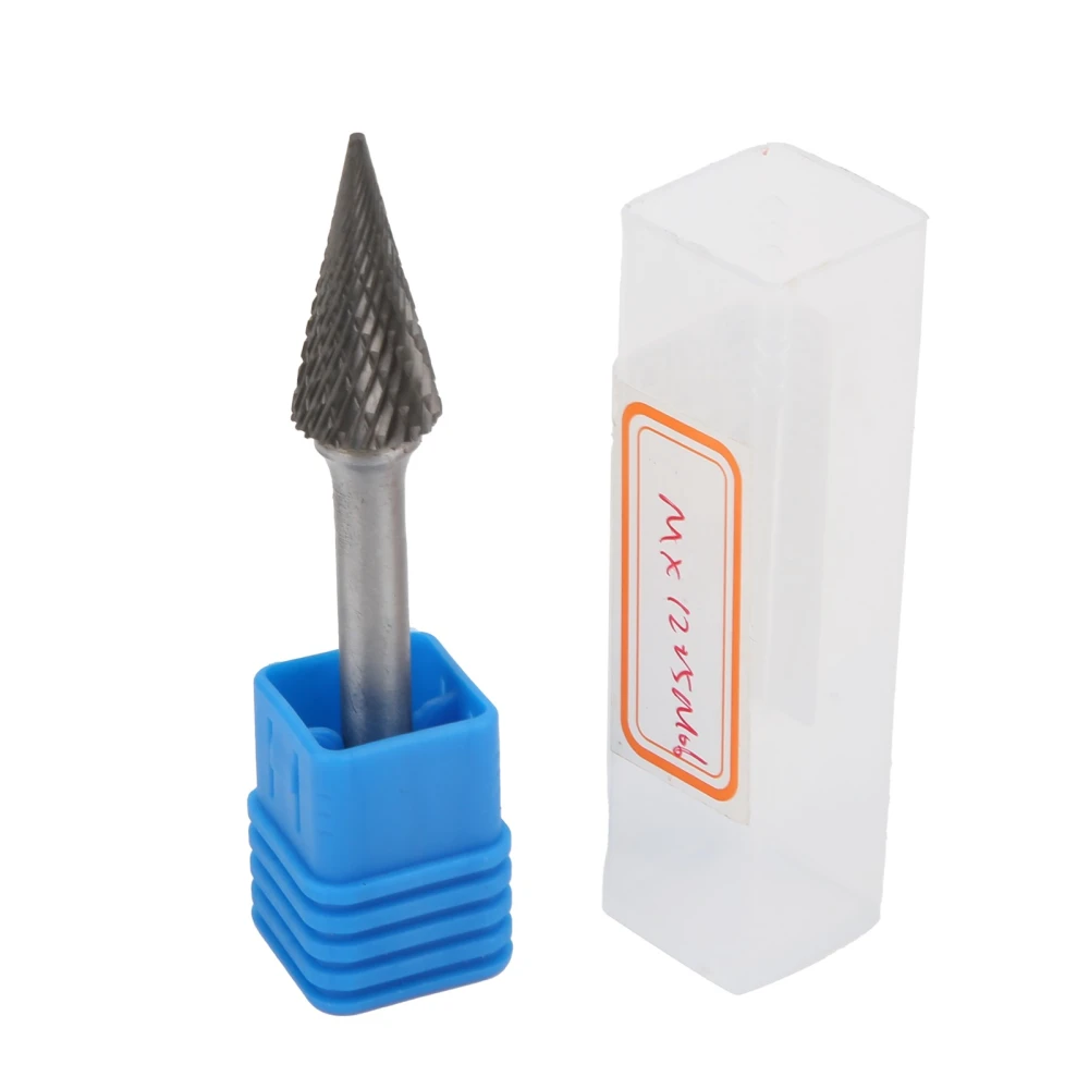 12mm Rotary File Double Grain Cemented Carbide WearResistant Tungsten Steel Tungsten Steel Grinding Head for Polished(M1225M06 )