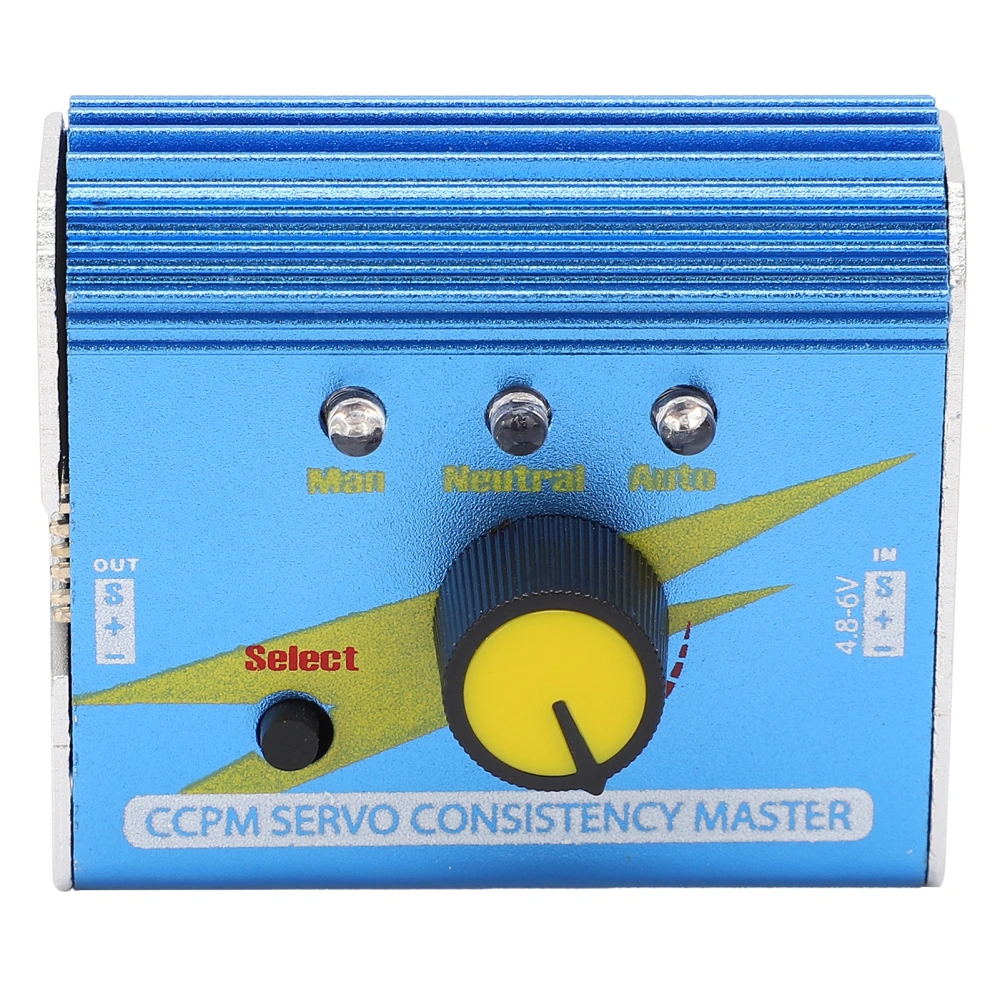 ESC Servo Tester CCPM Servo Consistency Master with 3‑Gear Indicator Light for RC Airplane