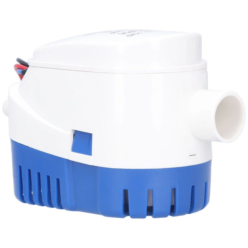 Bilge Submersible Pump Electric Automatic Water ABS Accessory for Drainage Boat PowerDC24V 750GPH