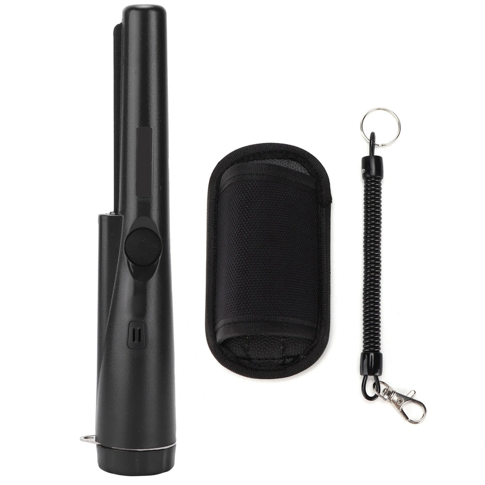 Metal Detector Handheld Pin Pointer Wand Treasure Pinpointing Finder Security DetectorBlack