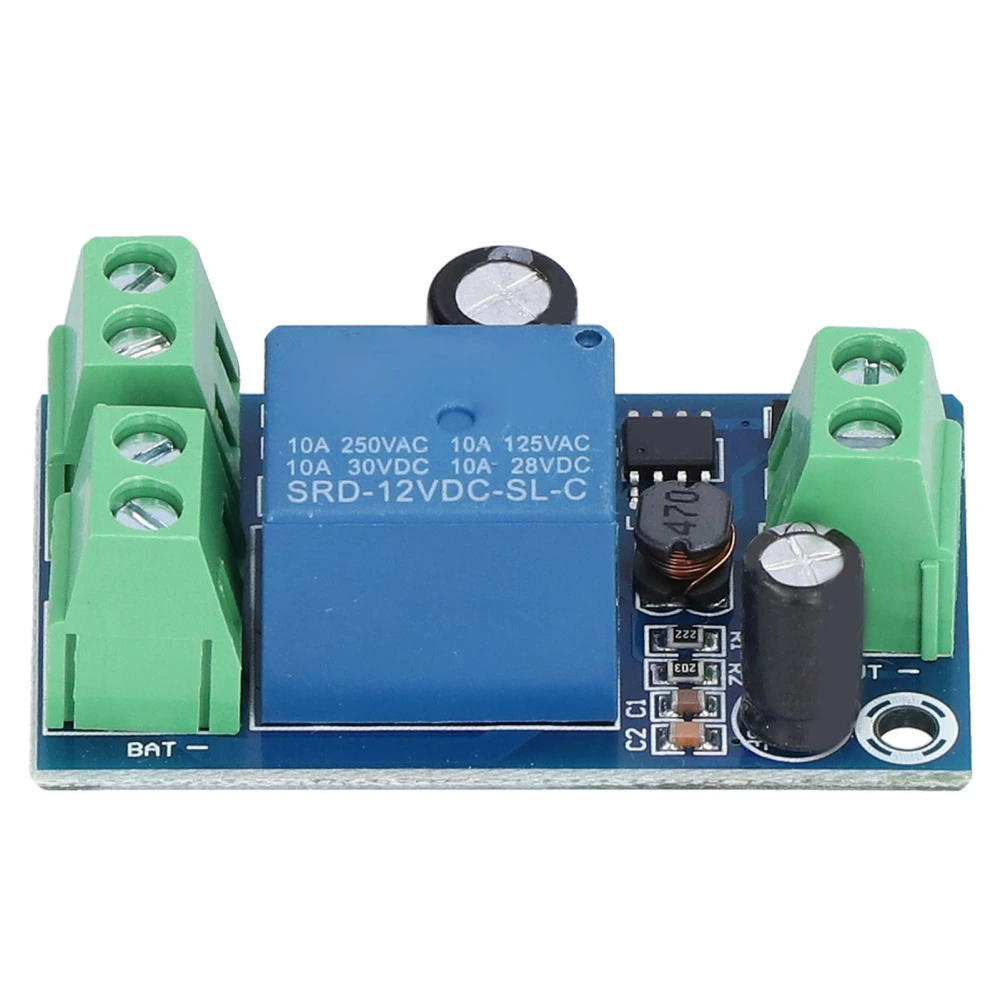 Battery Controller Module DC 12V to 48V Power Automatic Emergency Switch Power‑OFF Protection Board