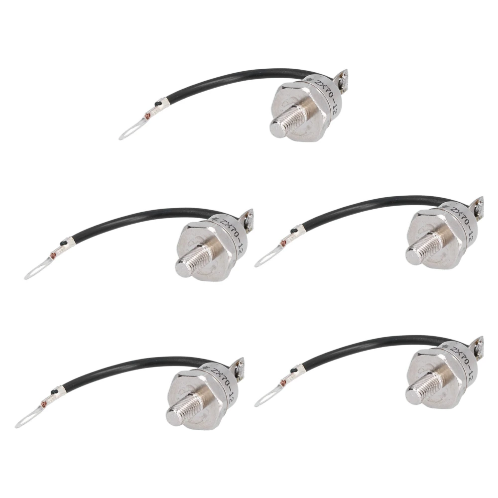 5 Pcs Rectifier Diode 1200V 70A Reverse Silicon Power Rectifier Diode with Black Wire ZX70‑12