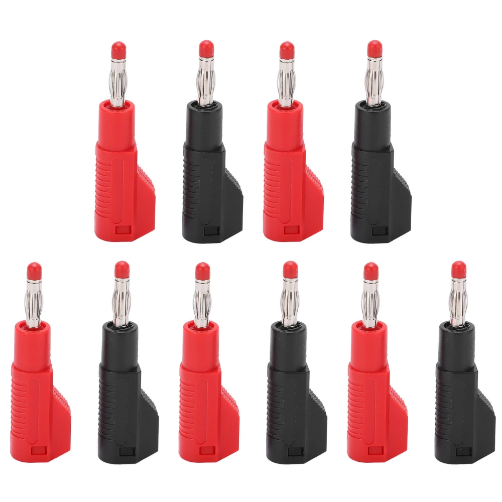 5Set U39 4mm PVC Telescopic Banana Plug Connector Fireproof for Electrical Testing