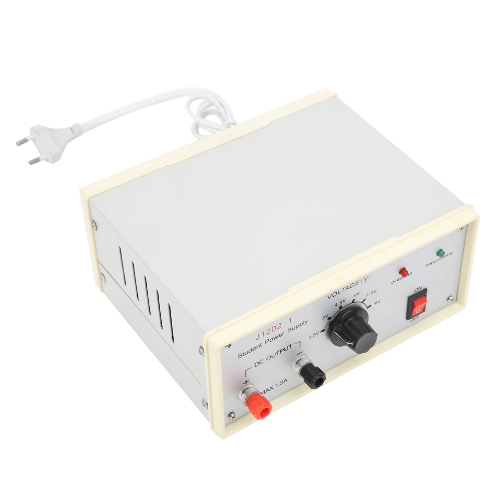 J1202‑1 High School Student Power Supply 2V‑16V 3A Junior High School Student Power Supply 1.5V‑9V/1.5A AC