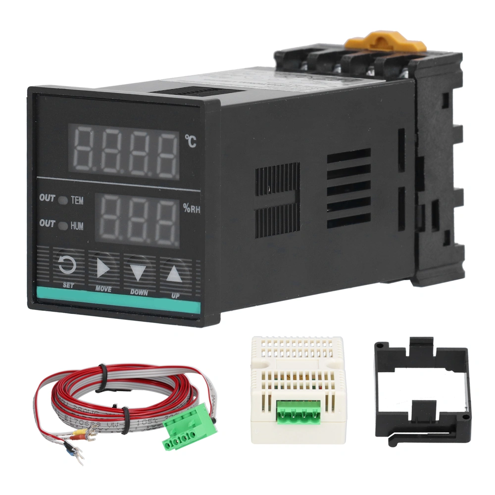 Temperature Humidity Controller High Accuracy Digital Smart Monitor MH0348-DIN AC85‑265V