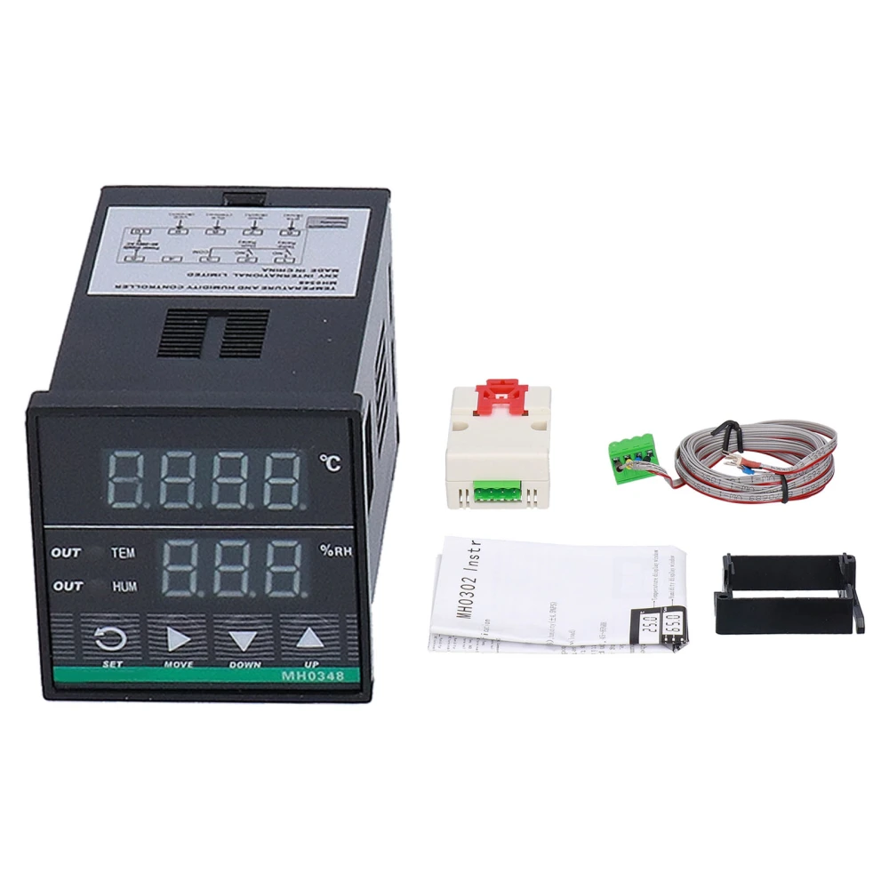 Temperature Humidity Controller High Accuracy Digital Smart Monitor MH0348 AC85‑