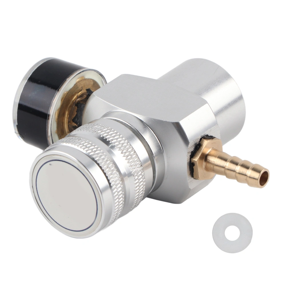 Pressure Regulator CO2 Gas Regulating Valve Mini Beer Cylinder Controller TR21x4 Thread 90psi