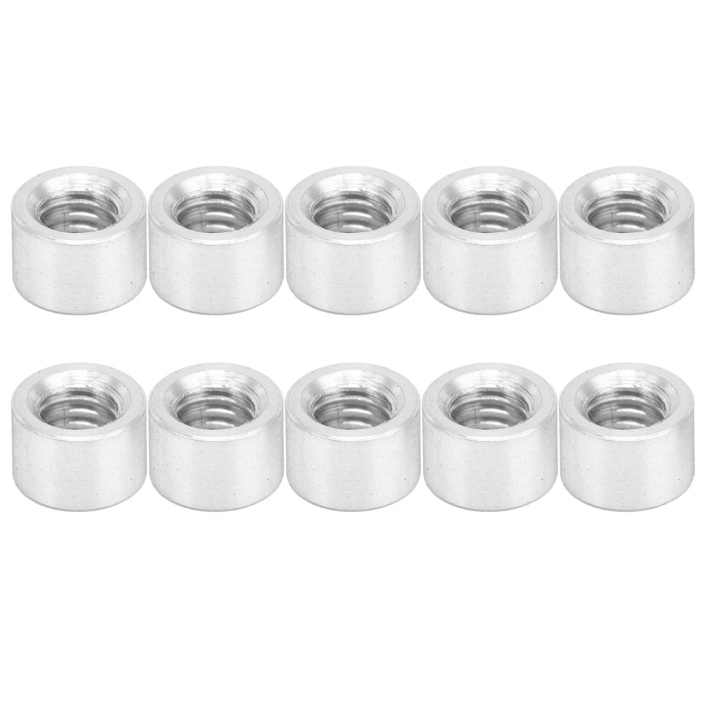 10Pcs Round Standoff 3501 Series Column Spacer for Structural Support Shaft M4 X 0.7mm Longueur: environ 4 mm