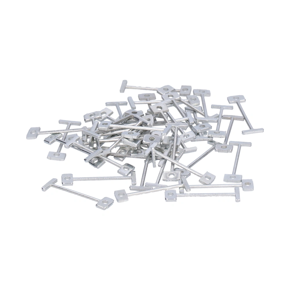 50 Pcs T Pins Wear Impact Resistant Recyclable Compressive Wall Pin for Office Wall