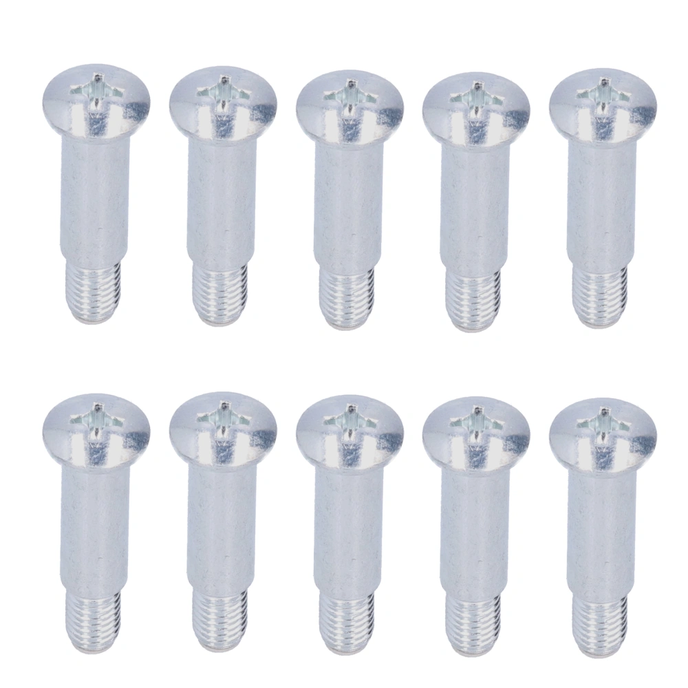 10Pcs Casters Screw Sturdy Durable Convenient Widely Application Conventional Screws for Fixation