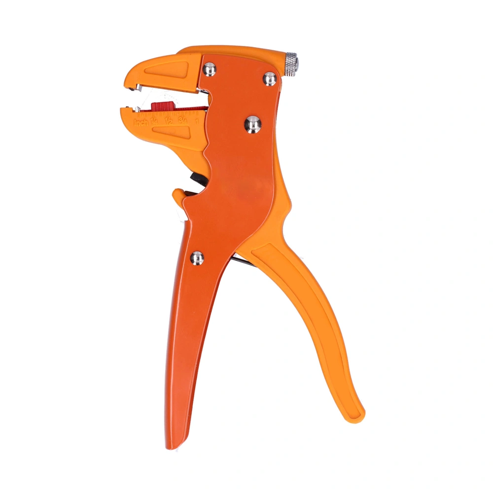 Stripping Pliers Duckbill Adjustable Cable Stripper with Spring Electrician Wire Crimping Tool