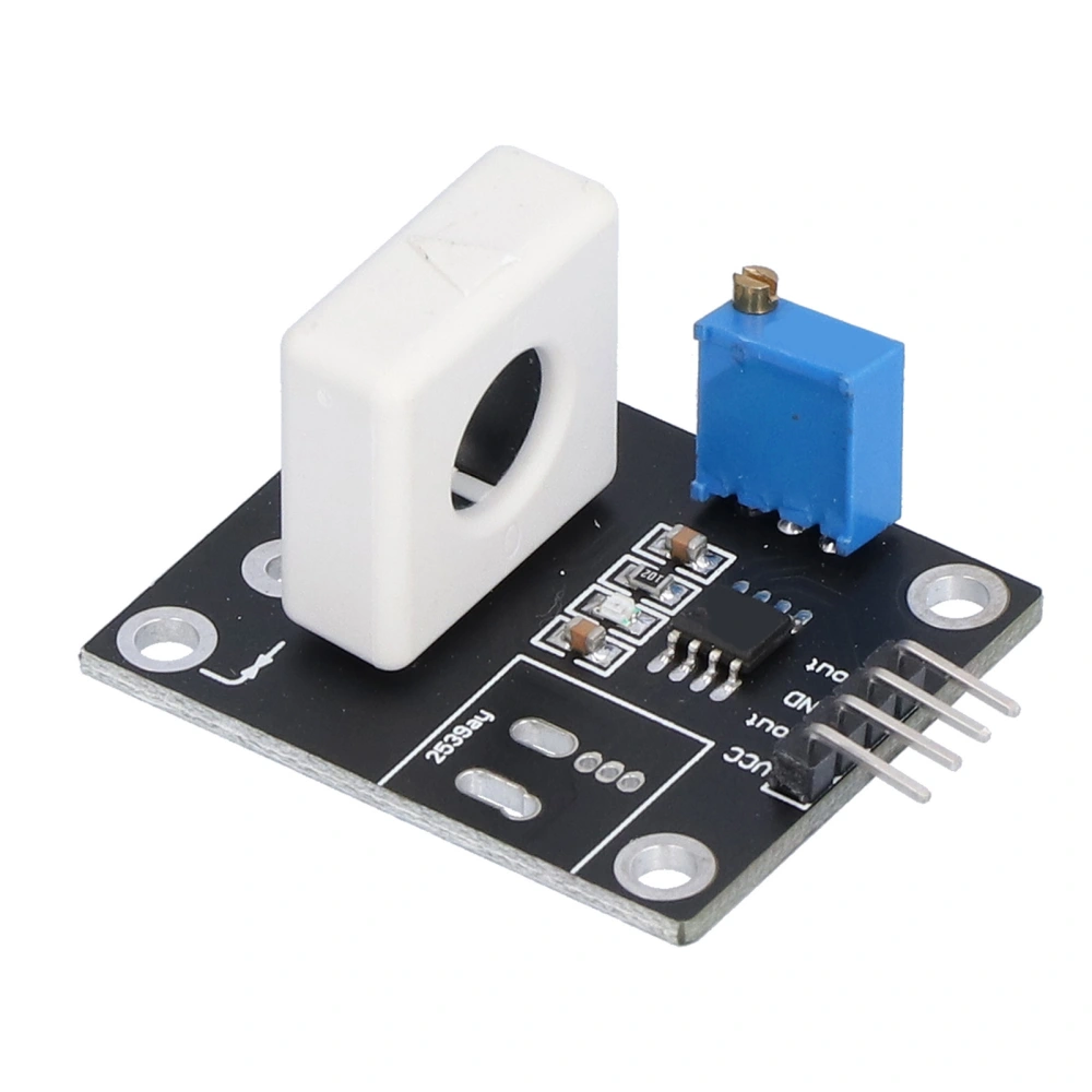 Current Sensor Module DC100A Overcurrent Detection Board with Indicator Light DC5V WCS1600