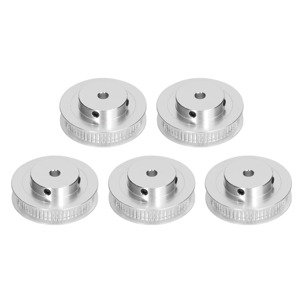 5 Pcs Mechanical Pulleys Assemble Easily Accurate Transmission Printer Accessories for Milling Machine