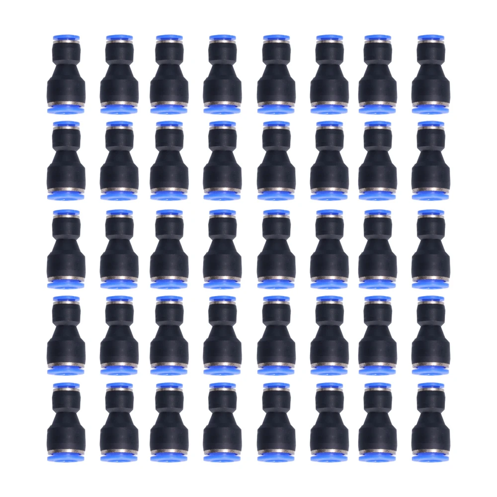 40Pcs Pneumatic Reducing Connector Straight Push in Reducer Fittings for P12‑8 Air Tube