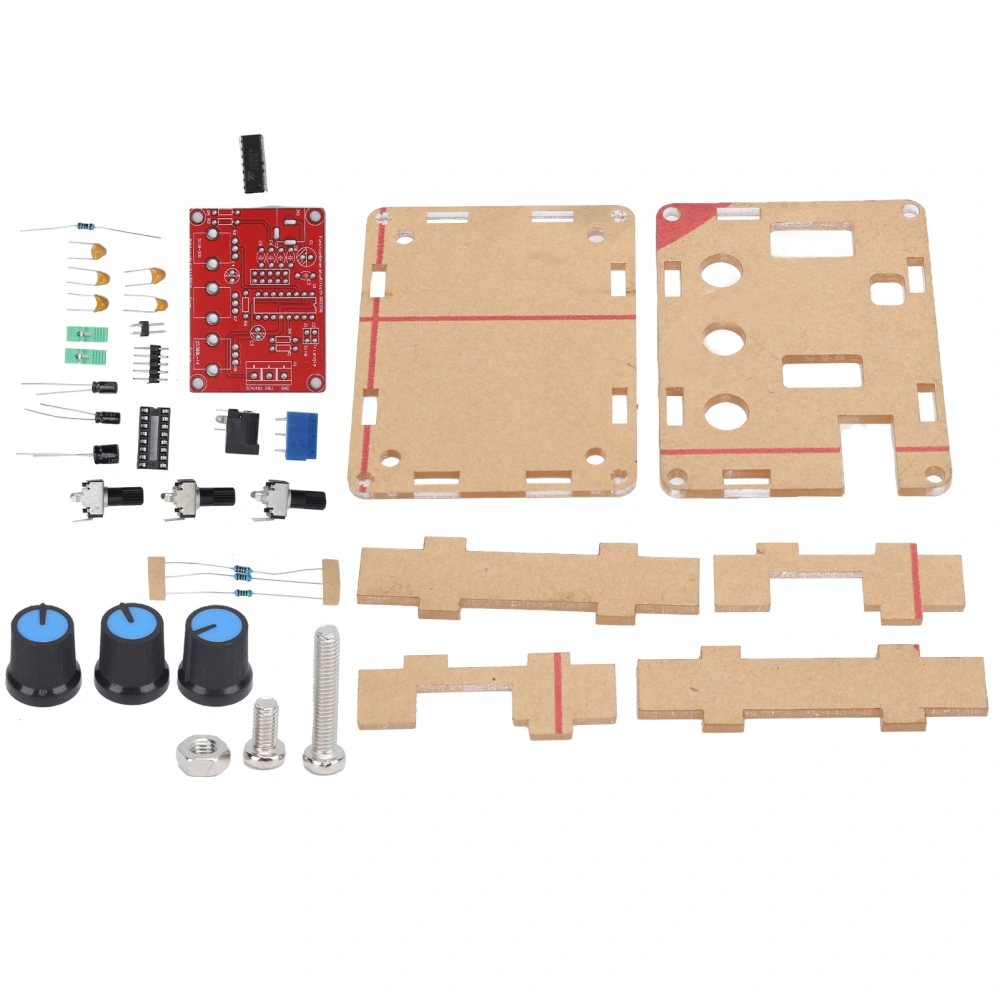 XR2206 Signal Generator High Accuracy Square Sine Triangle DIY Kit Function Generator(Bulk PartsShell )