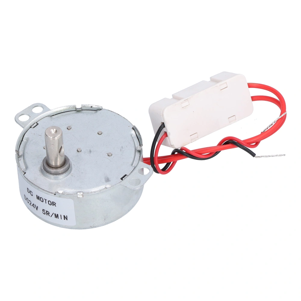 DC Motor CCW/CW Direction Large Torsion Micro Electric Transmission Equipment 24V 5RPM 4W 50TYC