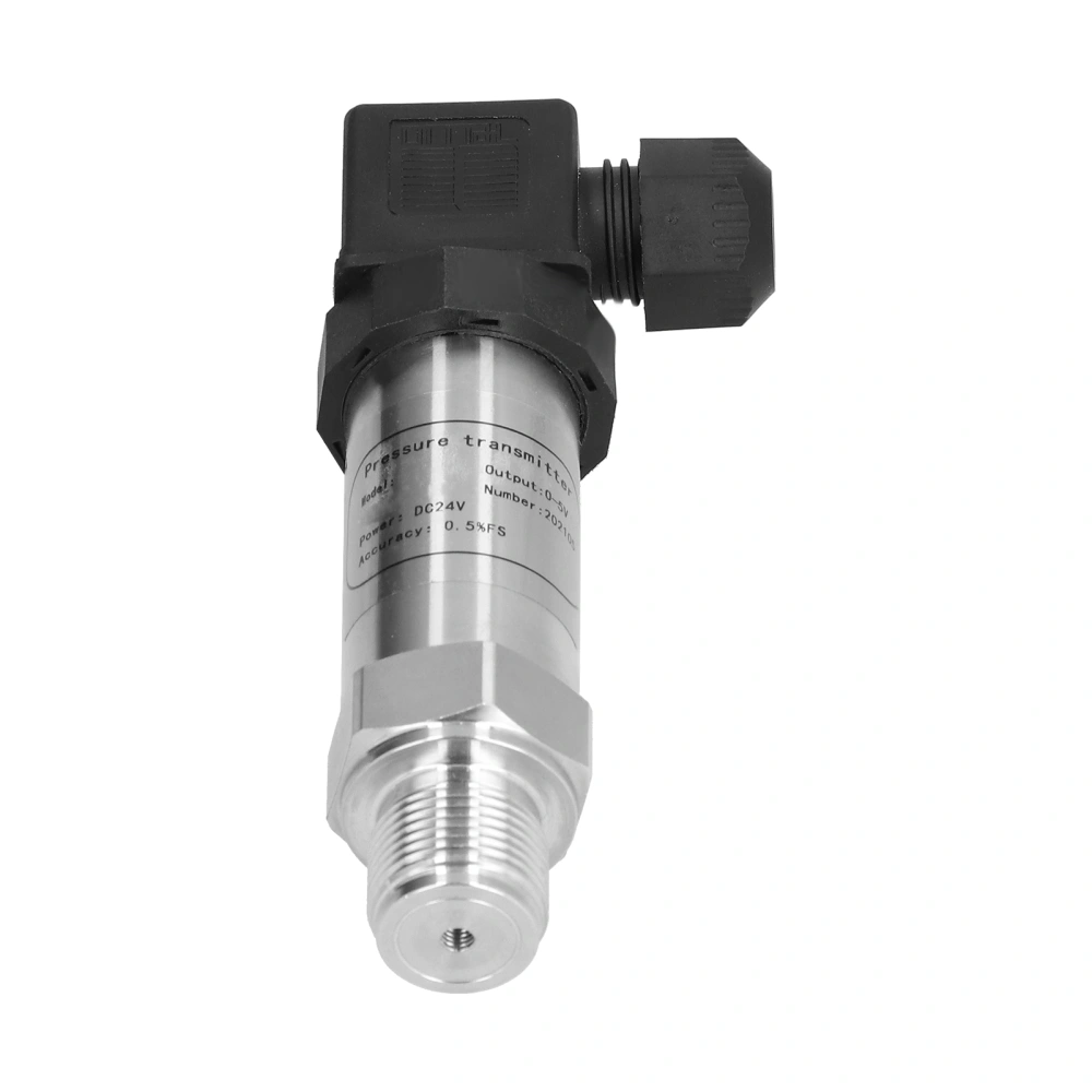 Pressure Sensor Aluminum Alloy 0‑5VA More Stable Quick Response Pressure Transmitters DC24V