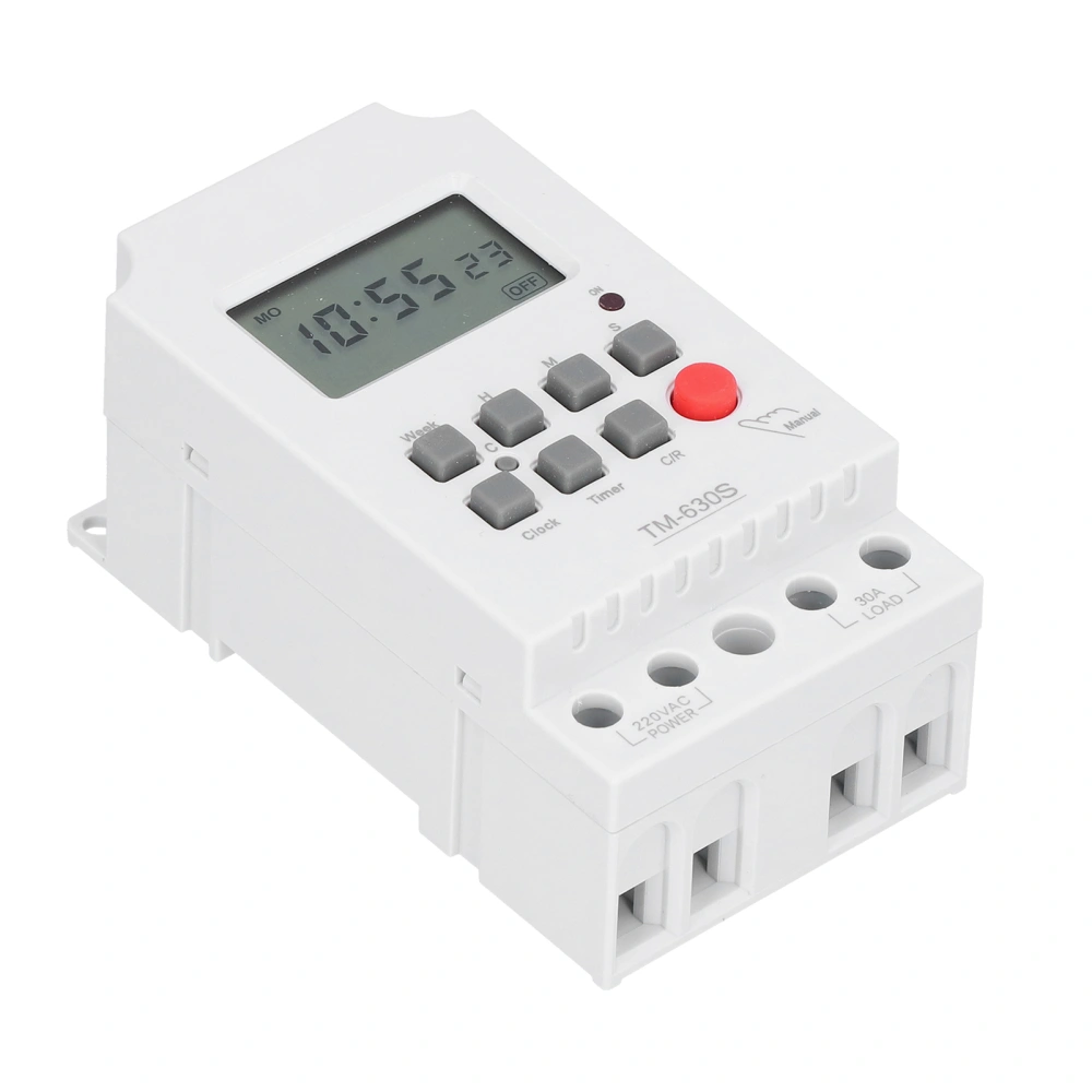 Microcomputer Timer Switch Programmable Electronic Accessories with Digital Display 220V