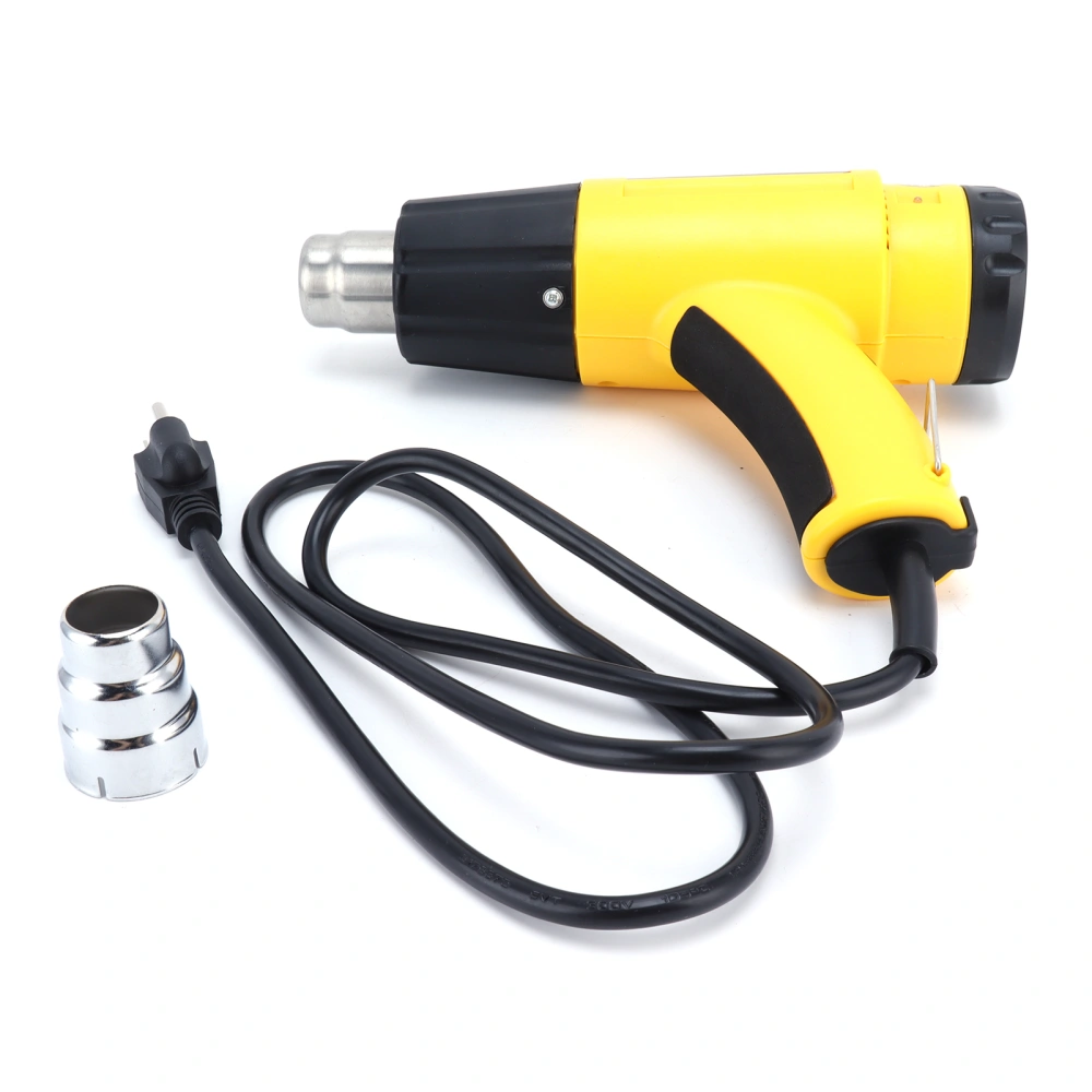 Hot Air Gun Digital Display Hand Held Heat Adjustable Temperature 1100W-1500W L502310( 110120V )