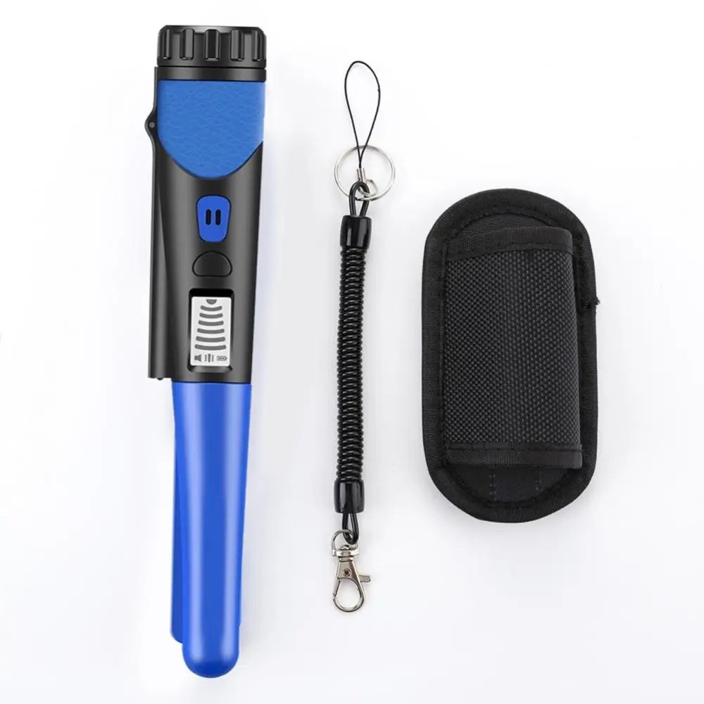 Handheld Metal Detector with Buzzer Vibration Waterproof Gold Detector Portable Finder Probe for Adults and Children to Explore Outdoors