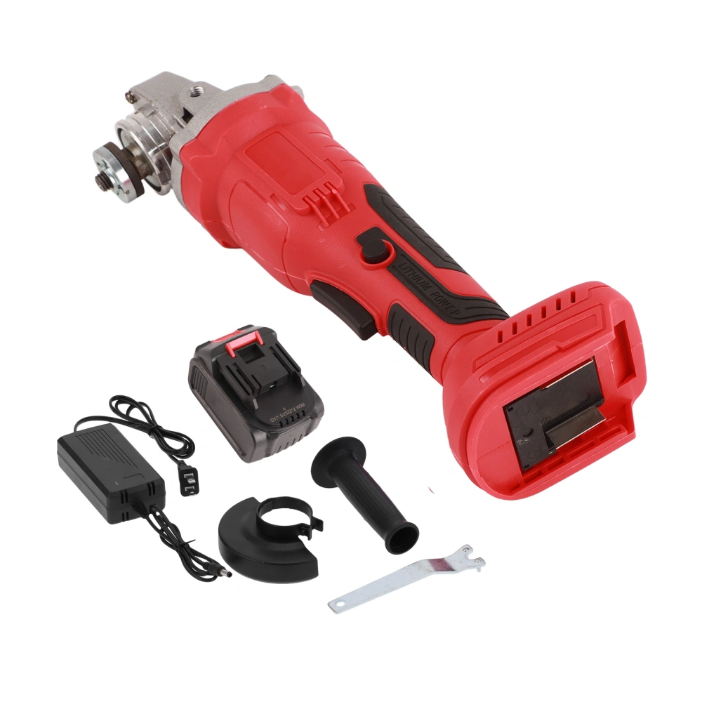 Angle Grinder Brushless Rechargeable Electric Portable for Cutting Polishing AC 80‑240VUS Plug