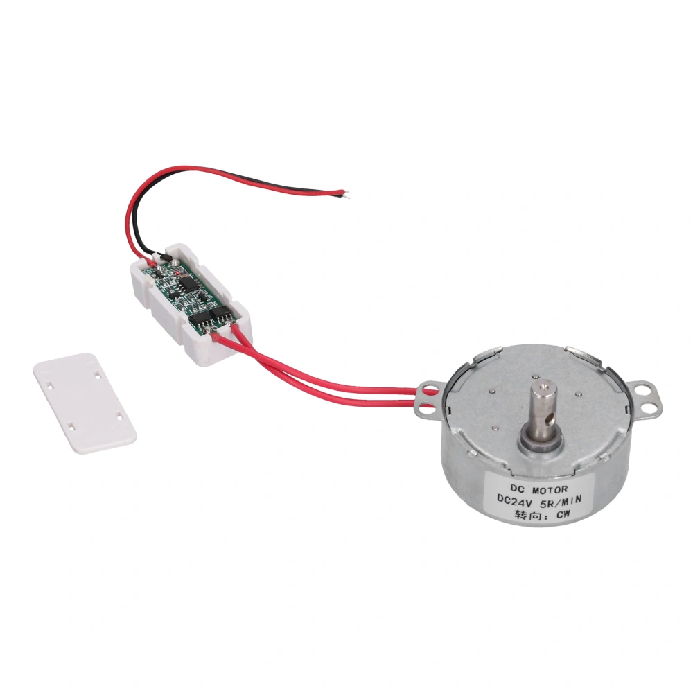 DC Motor Brushless Micro Reduction Synchronous Directional CW Electric Equipment 5RPM 24V 50TYC