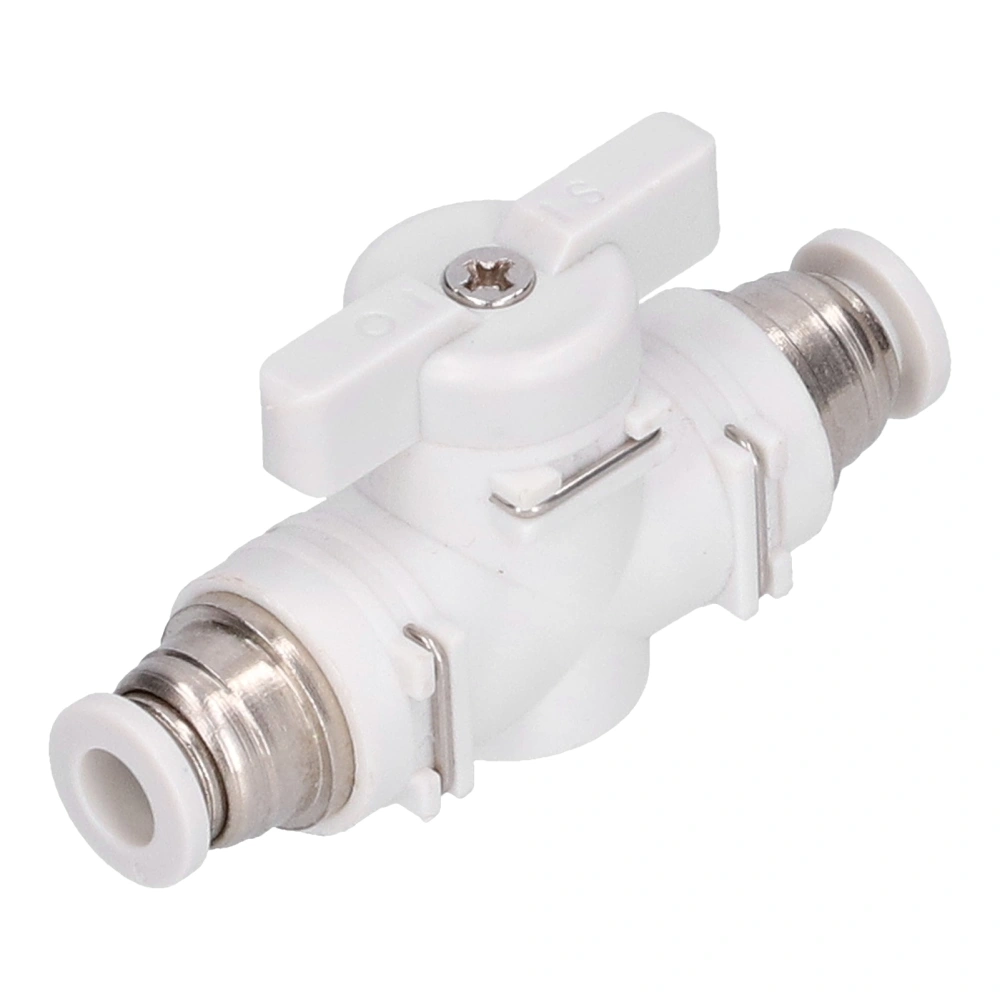 Flow Control Valve Fitting Pneumatic Connector Air Line Plugin Quick Joint Union Adapter 6mm