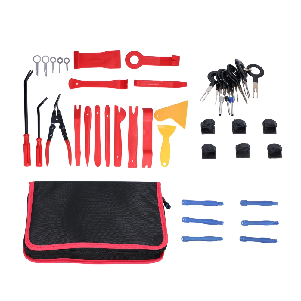 45Pcs Audio Removal Tool Kit Auto DVD Panel Interior Trim Disassembly Modification Supplies