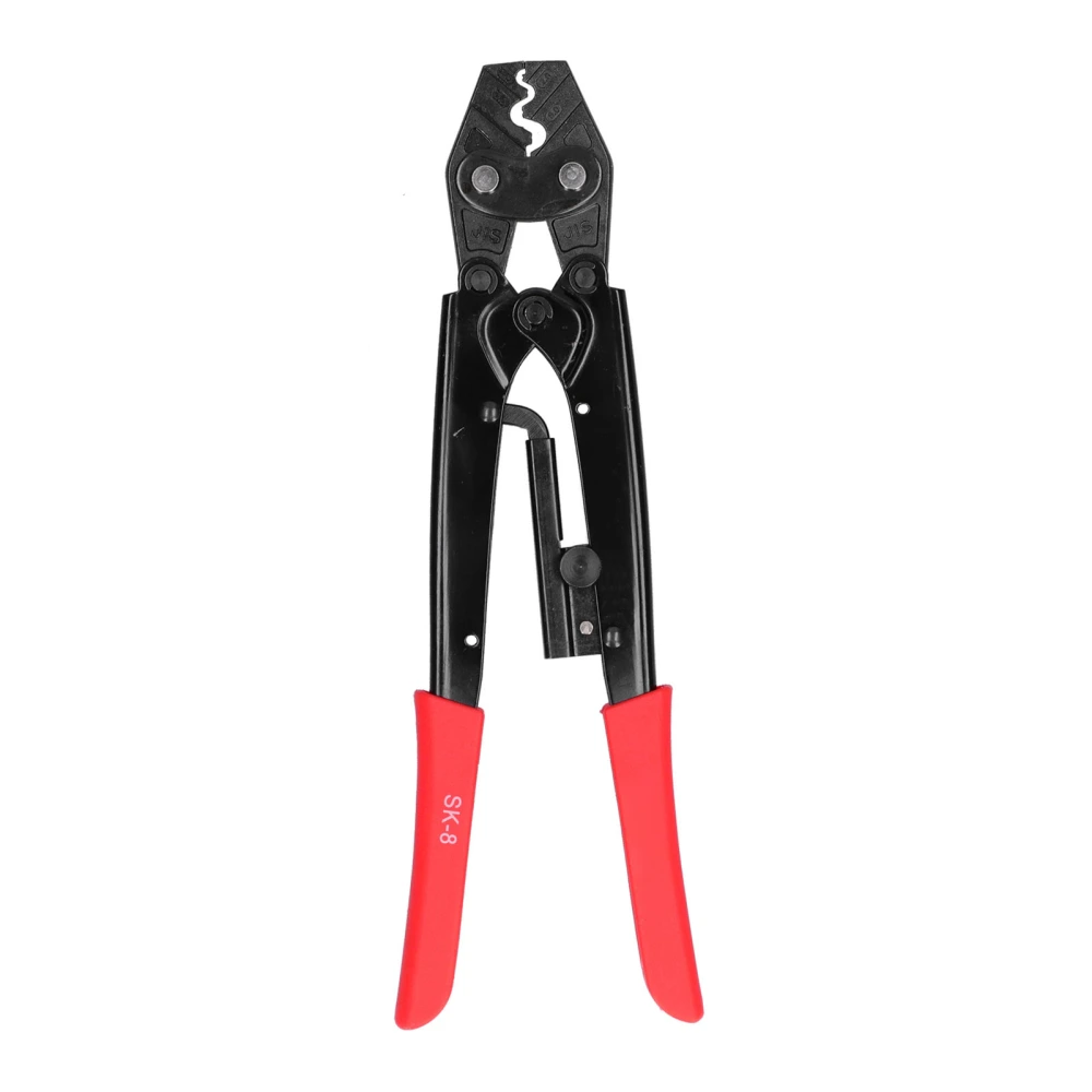 Ratchet Terminal Crimper Manual Cold Pressing Pliers Crimping Tool Industrial Hardware SK‑8