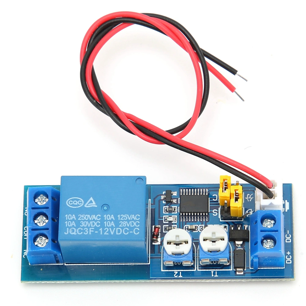 Delayed Circuit Module Resin Multifunction Infinite Loop Delay Double Adjustable HCW‑03 DC12V