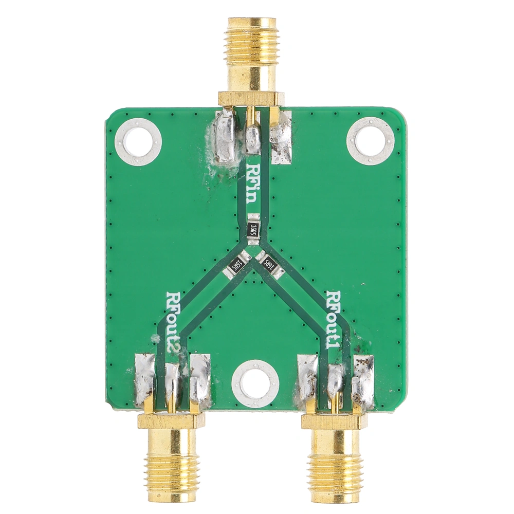 RF Module 2‑Way Resistance Power Splitter PCB Board Industrial Eletrical Supplies DC‑5G