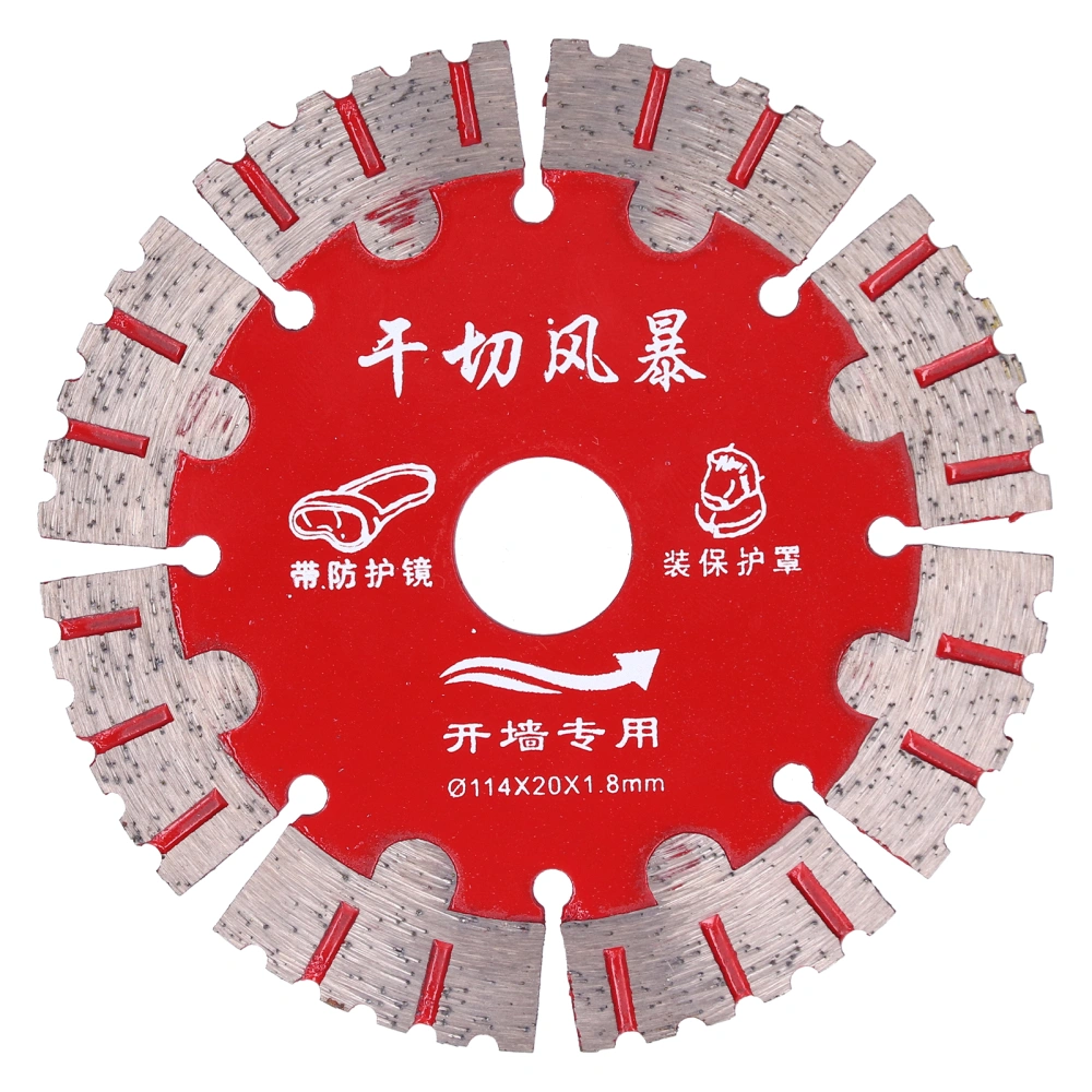 Portable Granite Concrete Stone Cutting Blade Diamond Saw Blade Replacement Parts