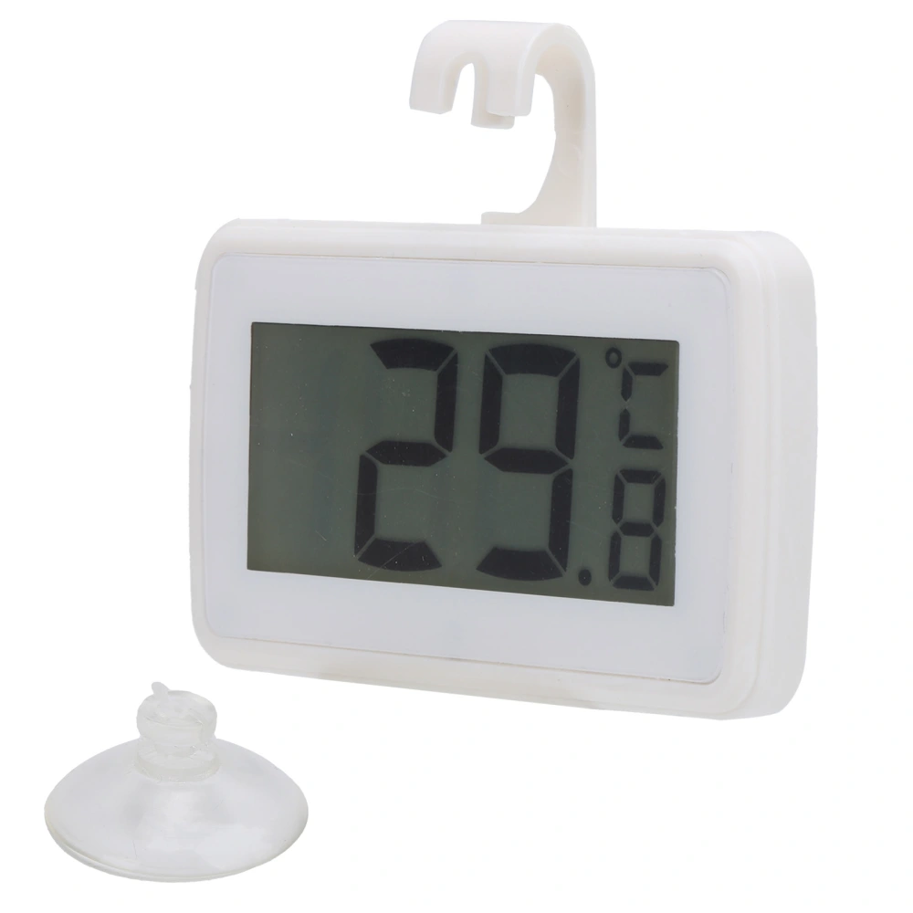 Household Refrigerator Thermometer with Magnet Hook Supermarket Freezer Alarm Temperature Meter ‑20‑110℃