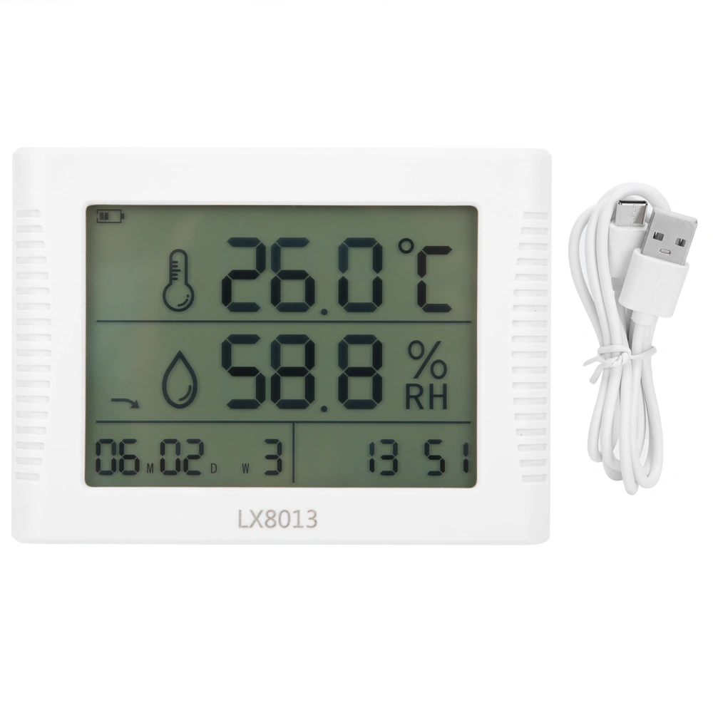 LX8013 Electronic Thermometer Hygrometer Temperature Humidity Meter for Laboratory Industry