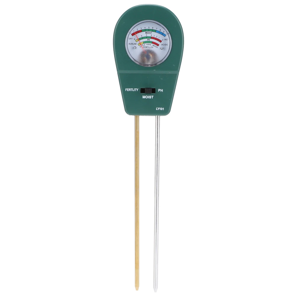 LY101 Soil Tester Digital Soil Moisture PH Meter Light Detector for Garden Plant Agriculture