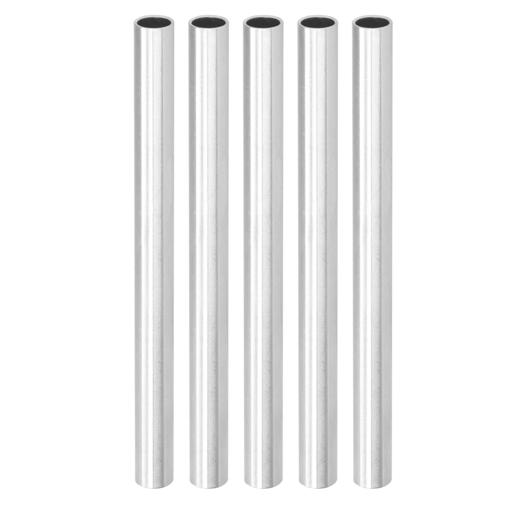 5Pcs Aluminum Tube Seamless Straight Shaft Sleeve Robot Field Accessories 150mm 6100‑1012‑0150