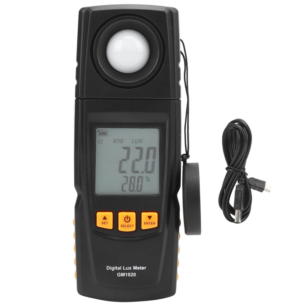 GM1020 Light Illuminance Meter 0‑200000Lx Digital Luxmeter Light Strength Tester Instrument