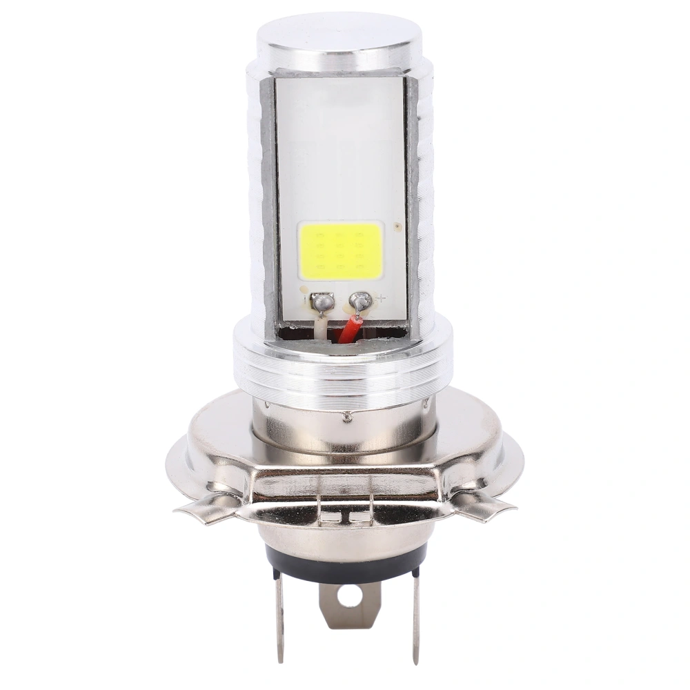 Motorcycle Headlight Lamp LED Light H4 COB Chip Module Bulb High Low Beam DC12‑80V