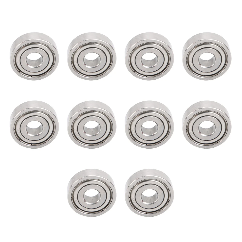 10Pcs Bearing Double Shielded Stainless Steel Rolling Accessories Replacement S6200ZZ