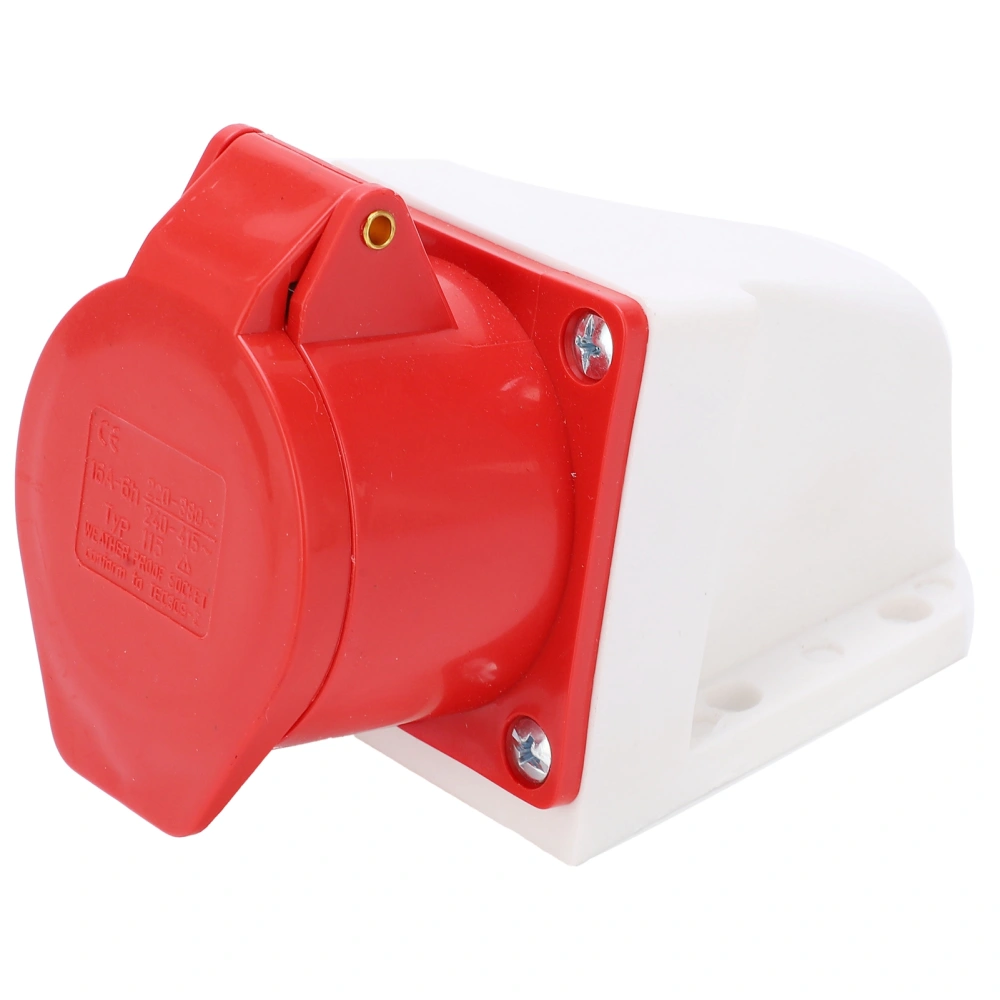 Industrial Plug 220380V/240415V 5Pin 16A Dustproof ExplosionProof Waterproof Wall Mount Socket