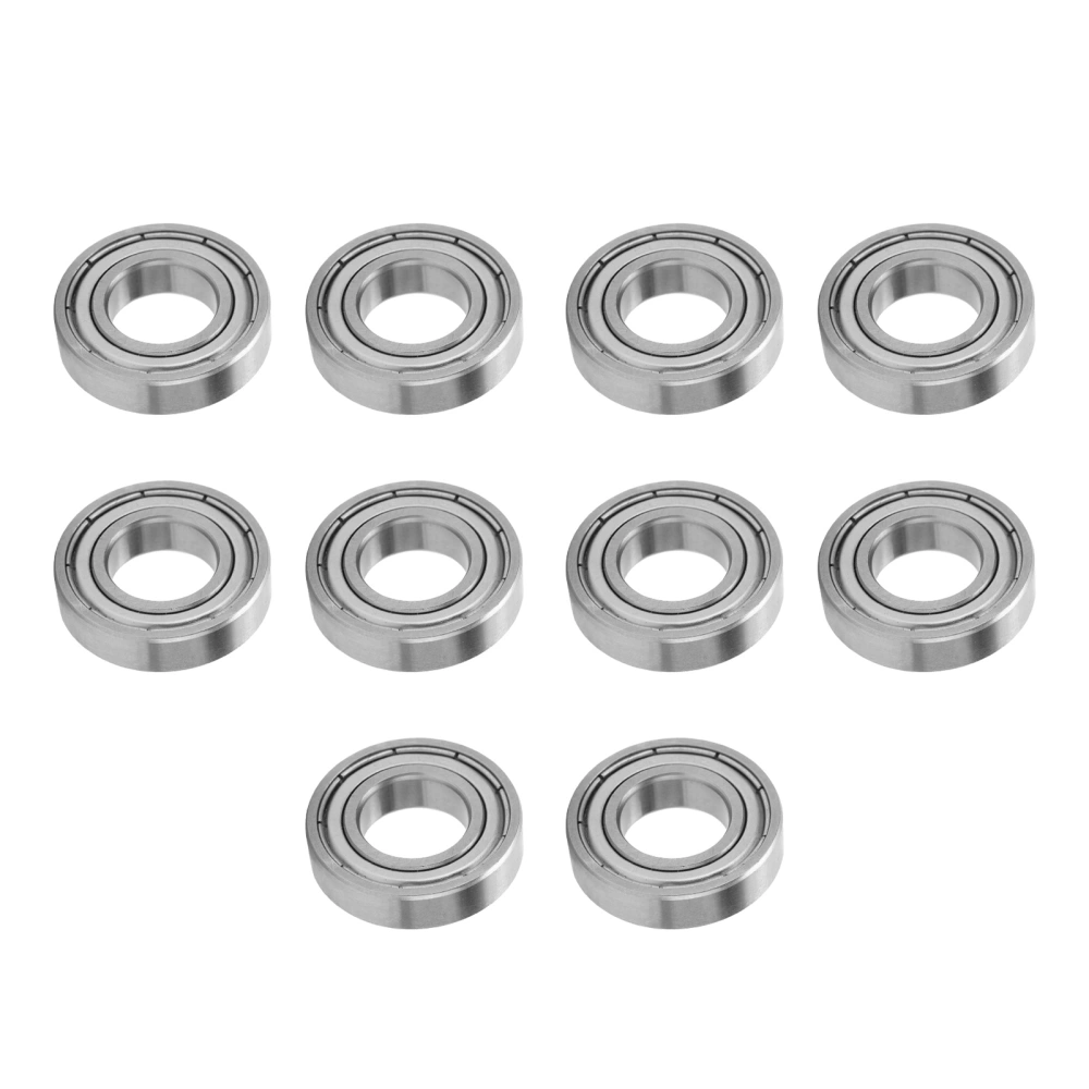 10Pcs Miniature Bearing High Speed Rolling Stainless Steel Mechanical Parts S6901ZZ 24x12x6mm