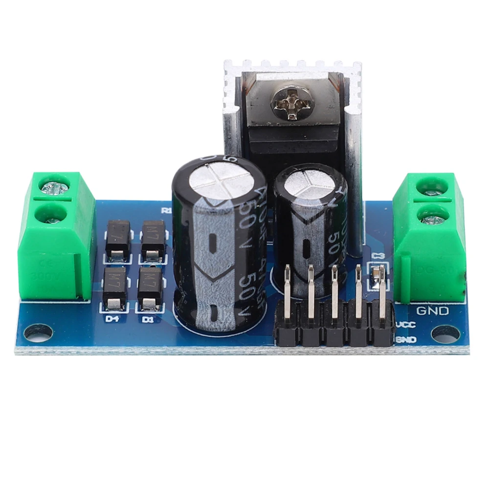 Stabilized Power Supply Module PCB for Voltage Stabilization 6V 1.2A L7806 LM7806