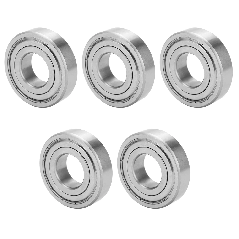 5Pcs Miniature Bearings Stainless Steel 440 High Speed Equipment Ball Type S6307Z