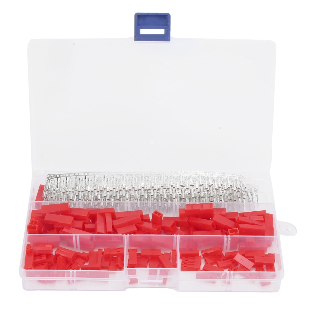 Wire Connectors Kit SYP Insulated Male Female Bare Terminal KJ030033 with Red Plastic Shell