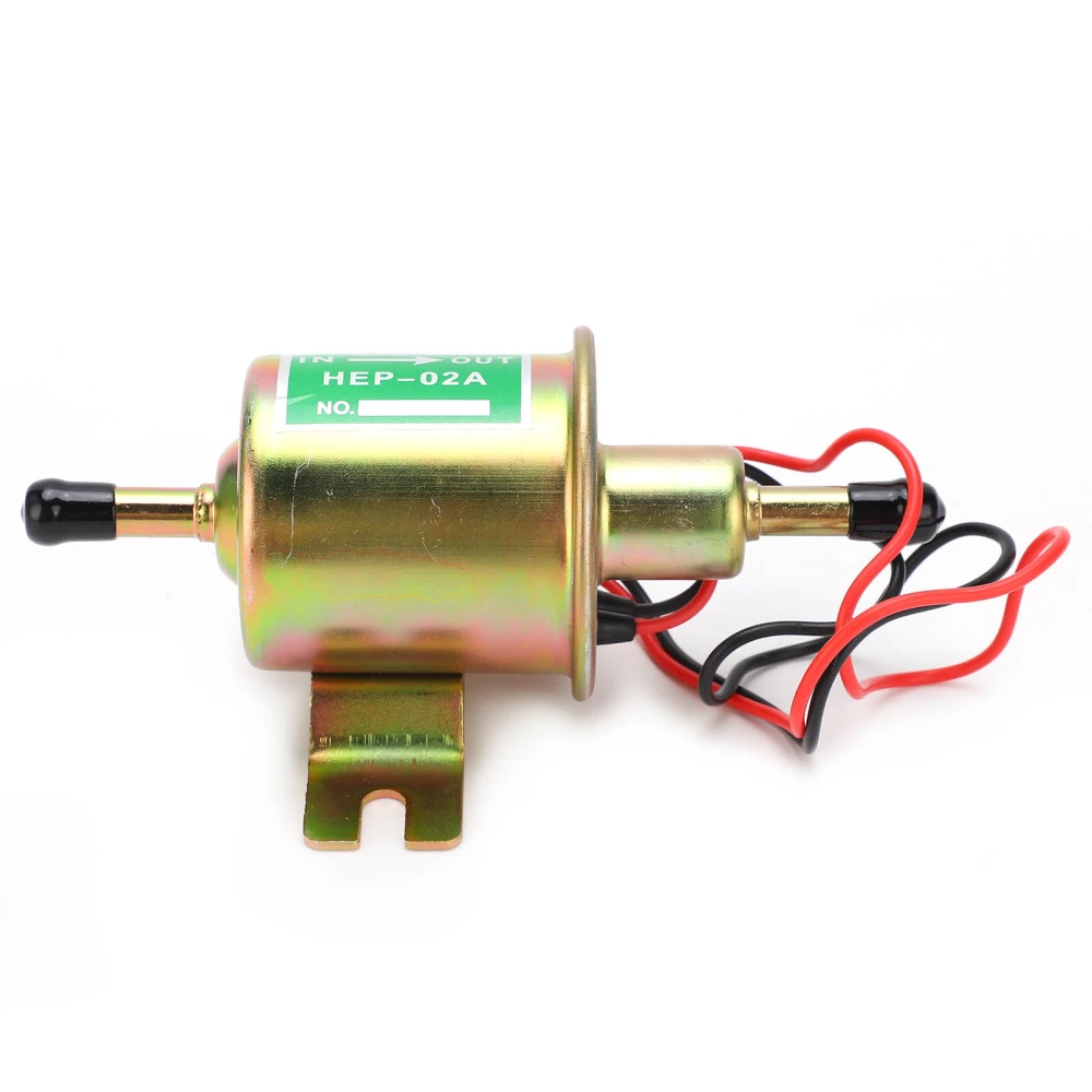 Electric Fule Pump Universal Gas Diesel Inline Low Pressure for Car Truck Steamship HEP‑02A24V