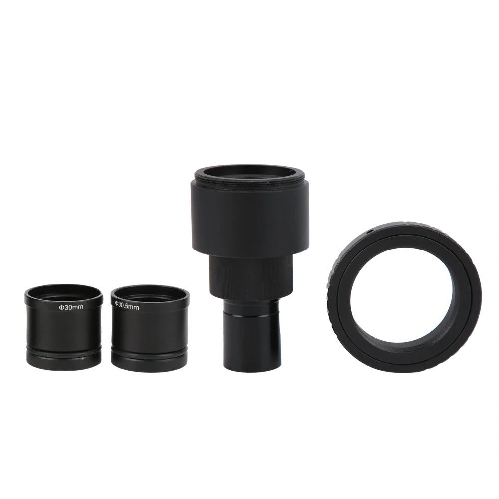 T2OM+NDPL1(2X) Microscope Lens for Biological Stereo Microscope Eyepiece Mount with Adapter