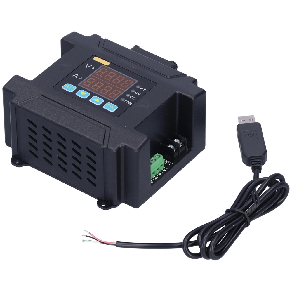 Buck Module 0‑8A Programmable DC CNC Adjustable Voltage Stabilized Power Supply with Shell 8068